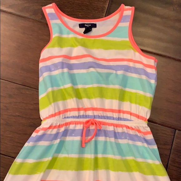 Gap Size Large Midi Striped Tank Dress - Picture 2 of 2